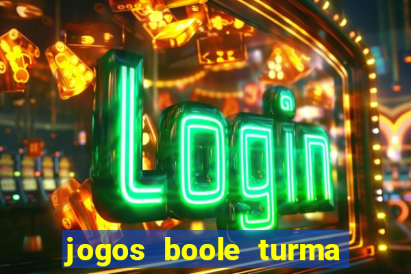 jogos boole turma da m么nica