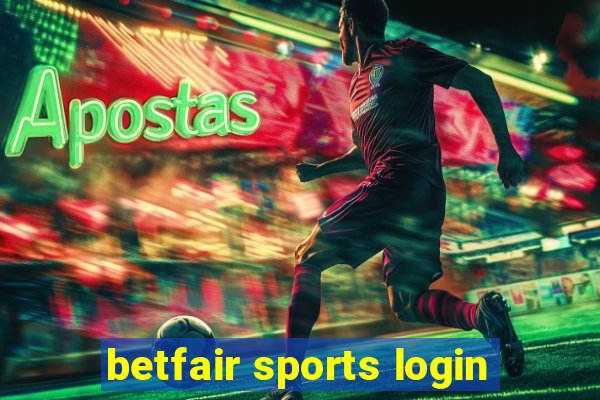 betfair sports login