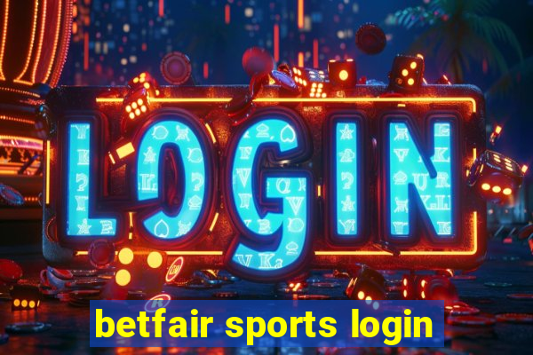 betfair sports login