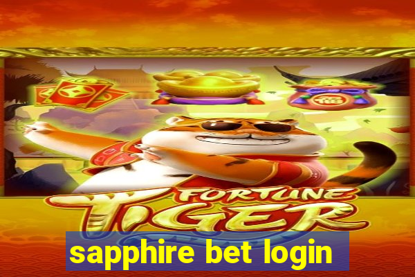 sapphire bet login