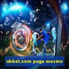 ubbet.com paga mesmo