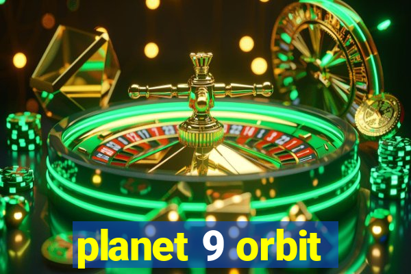 planet 9 orbit