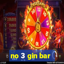 no 3 gin bar