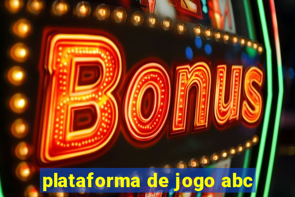 plataforma de jogo abc