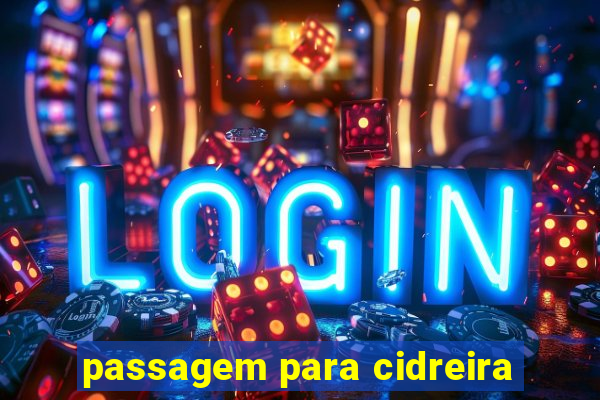 passagem para cidreira