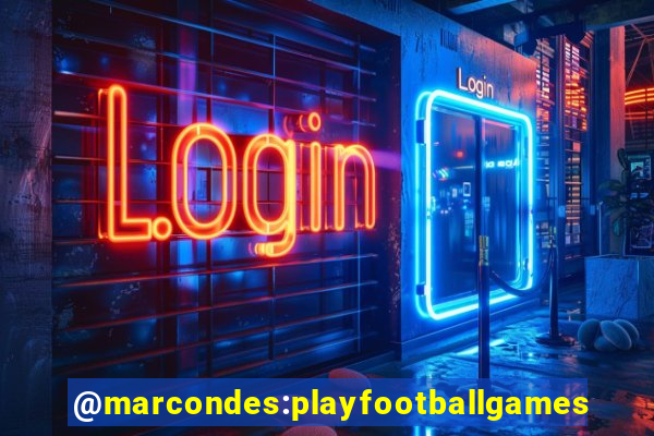 @marcondes:playfootballgames bingo football