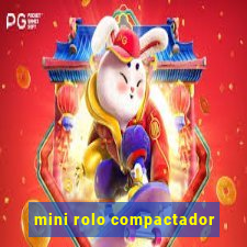 mini rolo compactador