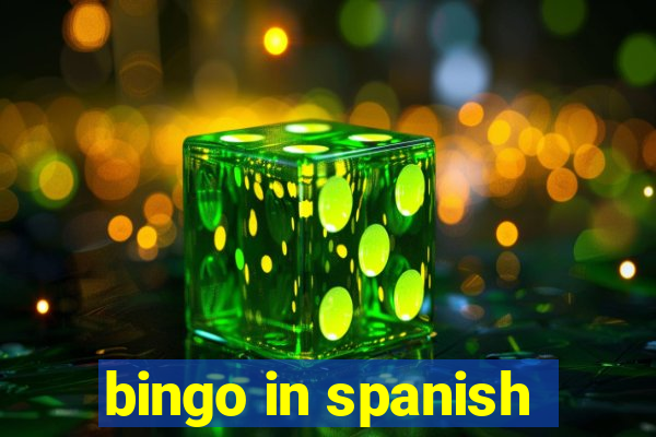 bingo in spanish