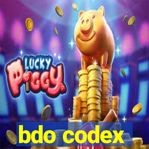 bdo codex