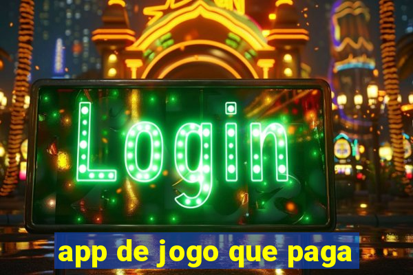 app de jogo que paga