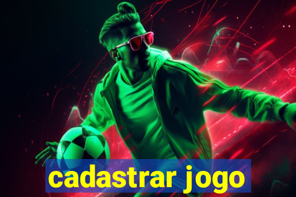 cadastrar jogo