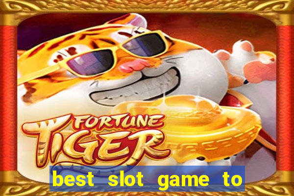 best slot game to win money