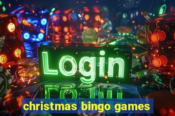 christmas bingo games