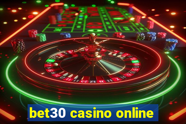 bet30 casino online