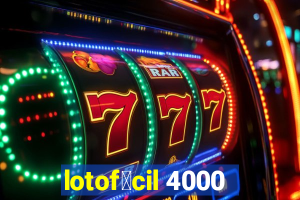 lotof谩cil 4000