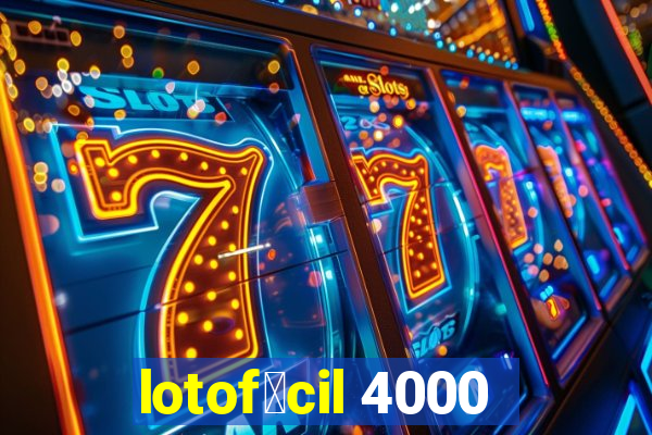 lotof谩cil 4000