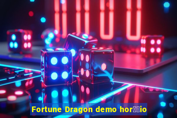 Fortune Dragon demo hor璋﹔io