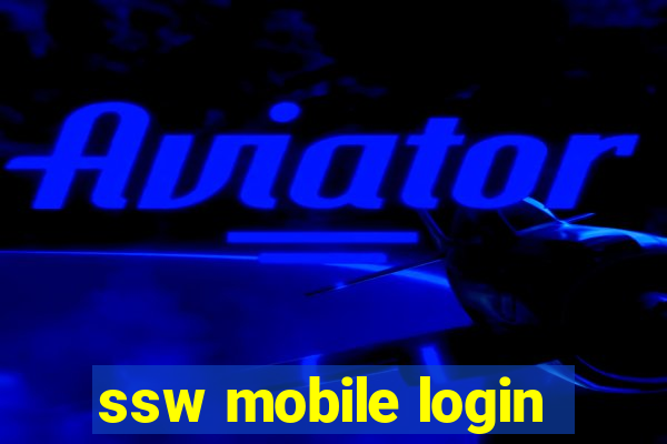 ssw mobile login