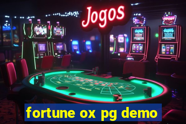 fortune ox pg demo