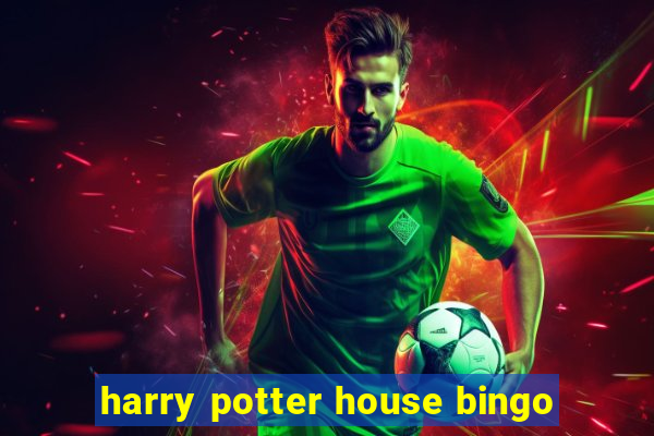 harry potter house bingo