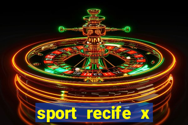 sport recife x fortaleza palpite