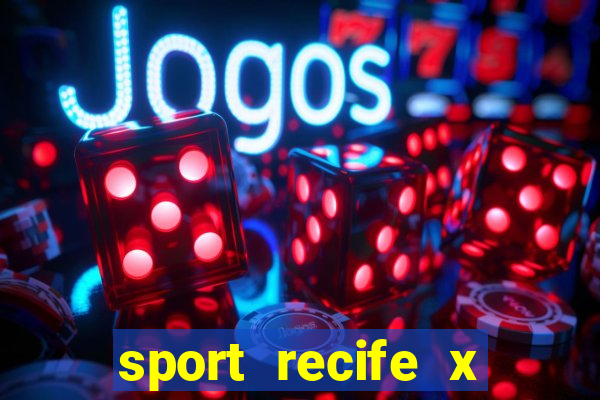 sport recife x fortaleza palpite