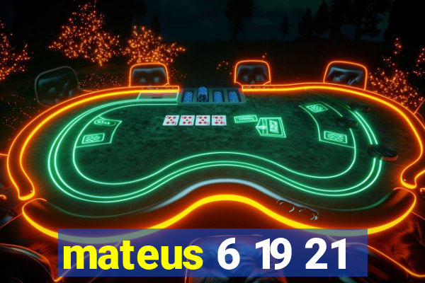 mateus 6 19 21