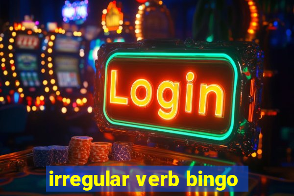 irregular verb bingo