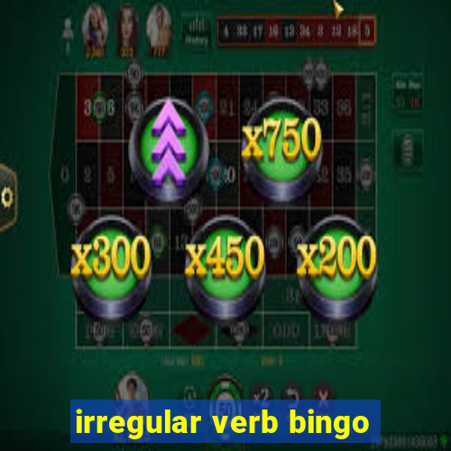 irregular verb bingo