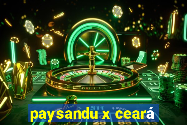 paysandu x ceará