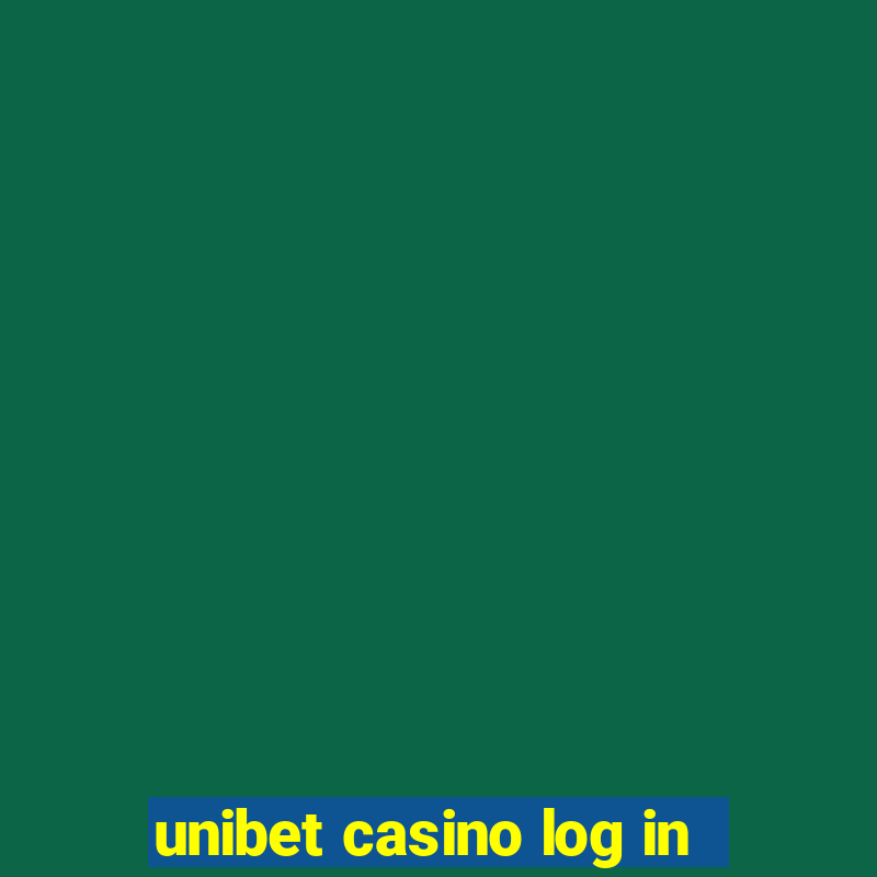 unibet casino log in