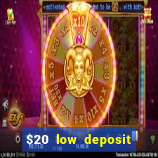 $20 low deposit casinos in nz