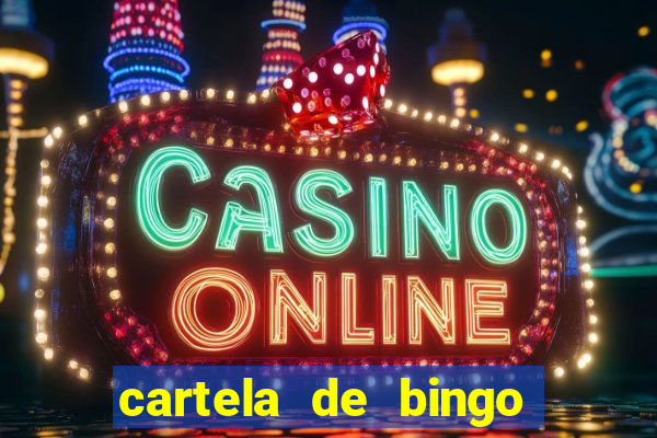 cartela de bingo do alfabeto para imprimir