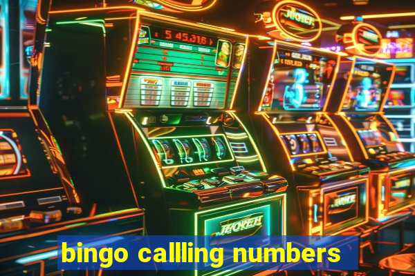 bingo callling numbers