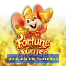 pousada em barreiras