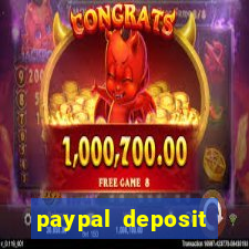 paypal deposit online casino