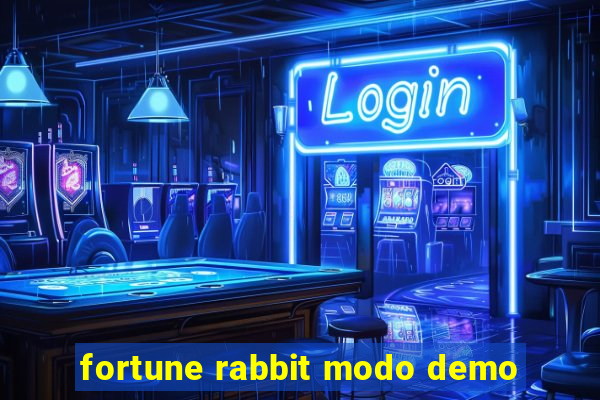 fortune rabbit modo demo