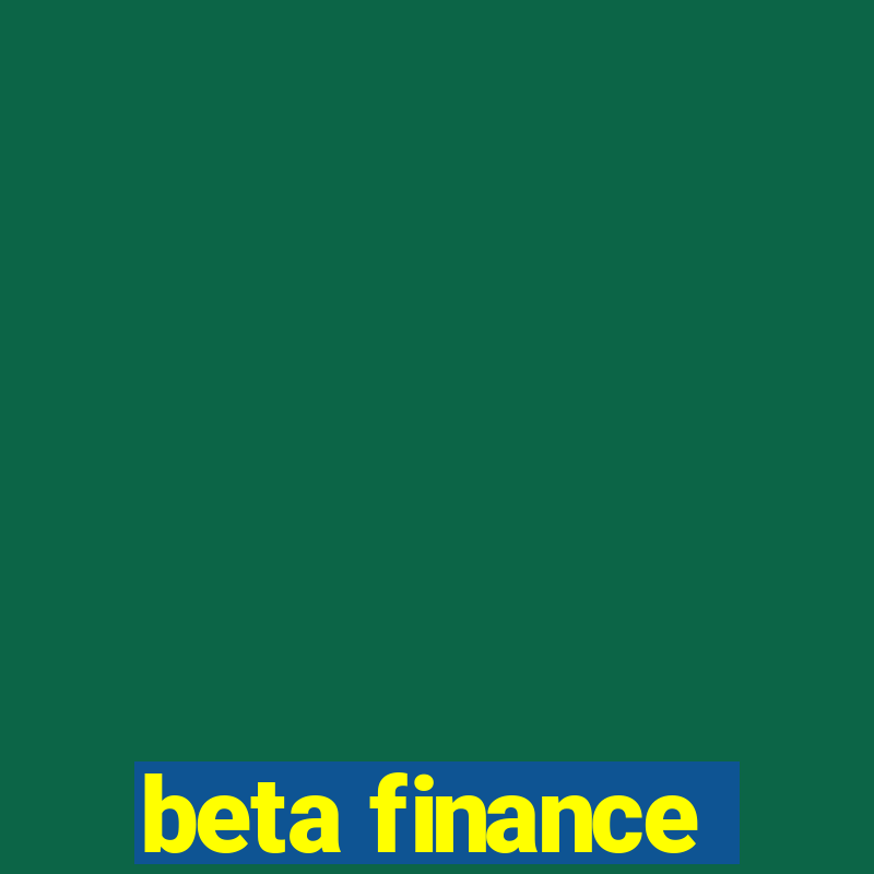 beta finance