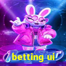 betting ui