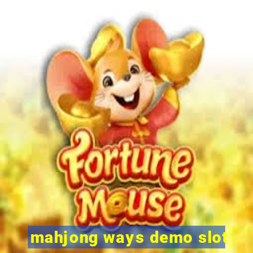 mahjong ways demo slot