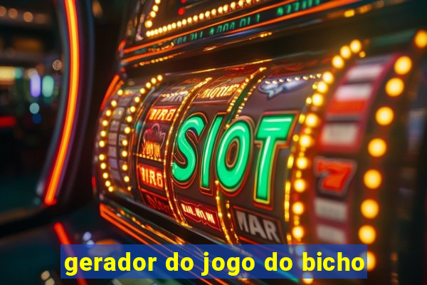 gerador do jogo do bicho