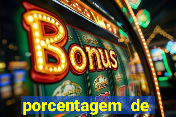 porcentagem de ganhos slots