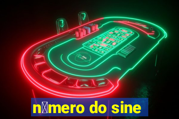 n煤mero do sine