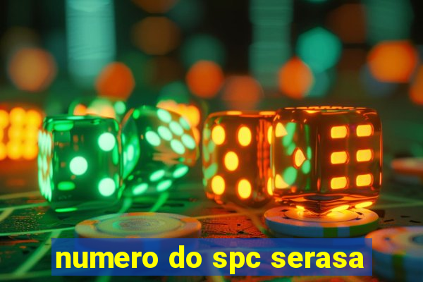 numero do spc serasa