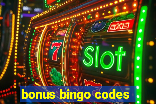 bonus bingo codes