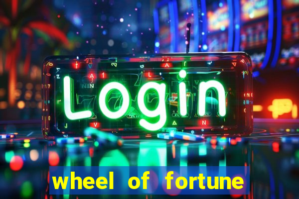 wheel of fortune slots machine