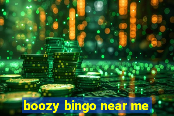 boozy bingo near me