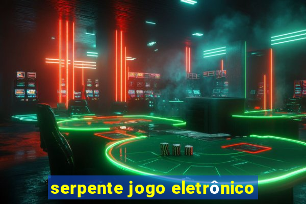 serpente jogo eletrônico