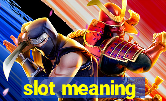 slot meaning