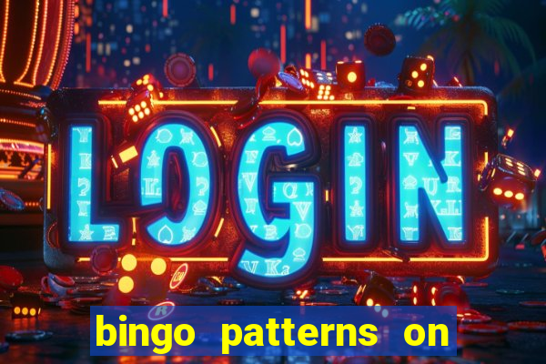 bingo patterns on slot machines